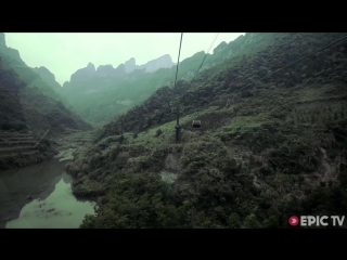 wingsuit pilot narrowly escapes collision w gondola at tianmen mountain the perfect flight, ep. 3 [4k]